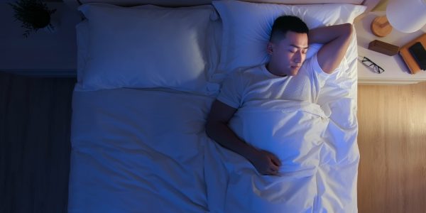 Sleeping man