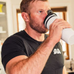 muscletech ryan hall drinking protein